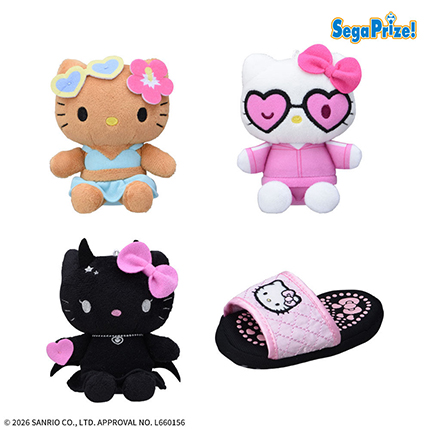 ハローキティ　マスコット　XOXOギャル　Vol.2
