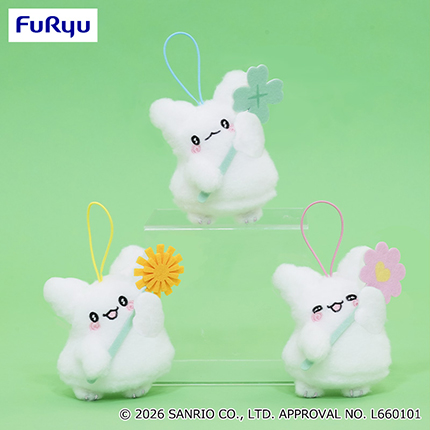 はなまるおばけ　おおきなお花マスコット