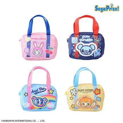 ナルミヤキャラクターズ　スクールバッグ型ポーチ