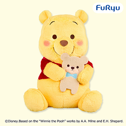 くまのプーさん FukuFuku 超超BIGぬいぐるみ～くまさんだっこ～