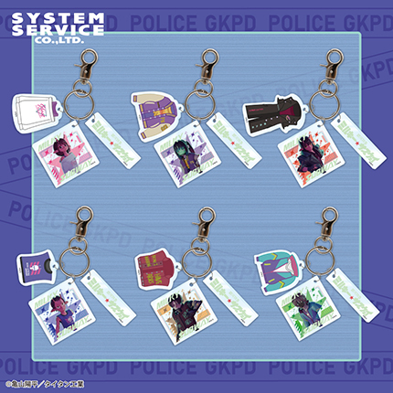 銀河特急 ミルキー☆サブウェイ アクリルキーホルダー