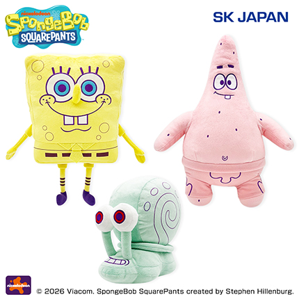 スポンジ・ボブパステルＧＢぬいぐるみ（フレンズVer.）