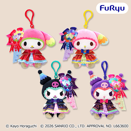 ホラグチカヨ×サンリオキャラクターズ　くりっぴぃ ぬいぐるみ