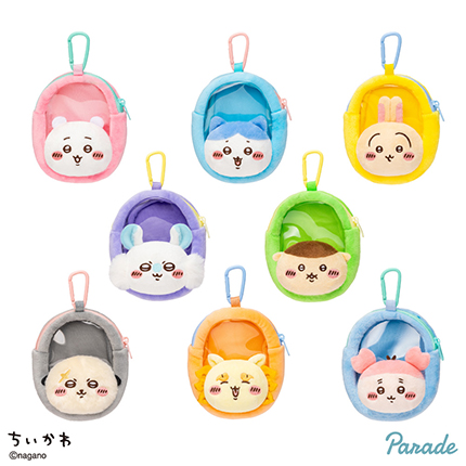 ちいかわ 窓付きおかおミニポーチ