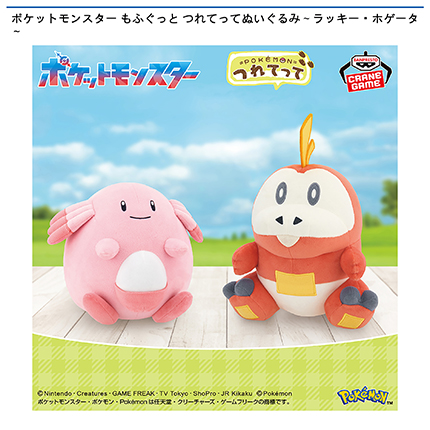 ポケットモンスター もふぐっと つれてってぬいぐるみ~ラッキー・ホゲータ~