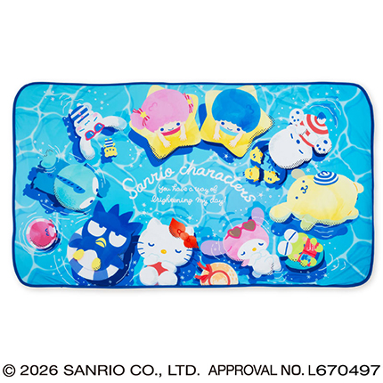 サンリオキャラクターズ サマーフローティングひんやりブランケット